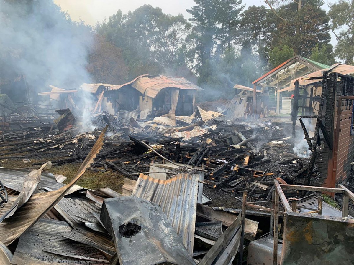 Ola de incendios en el sector de Ralún causan intriga en la comunidad